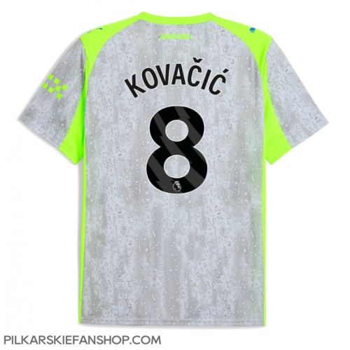 Koszulka piłkarska Manchester City Mateo Kovacic #8 Strój Trzeci 2025-26 tanio Krótki Rękaw Koszulka piłkarska Manchester City Mateo Kovacic #8 Strój Trzeci 2025-26 tanio Krótki Rękaw